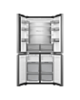 Haier HCR58S18DNMM 60/40 Fridge Freezer Inox