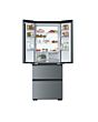 Haier HFKR5718DNMM 60/40 Total No Frost Multi-door Fridge Freezer - Inox