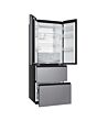 Haier HFKR5718DNMM 60/40 Total No Frost Multi-door Fridge Freezer - Inox