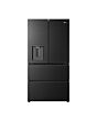 Haier HFR59F18CWMB French Door Style Fridge Freezer - Black