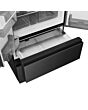 Haier HFR59F18CWMB French Door Style Fridge Freezer - Black