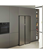 Haier HSR5918DNMP 90.5cm Total No Frost Fridge Freezer - Pt. Inox