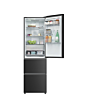Haier HTR3518ENMTK 60/40 Fridge Freezer Black