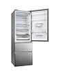 Haier HTW5618EWMG 60/40 Silver Fridge Freezer