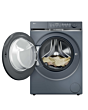 Haier HW100-B14387GUU 10kg 1400 Spin Washing Machine
