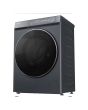 Haier HWD90-B14367GUUK X7 9Kg/6Kg 1400 Spin Washer Dryer, Graphite