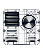 Haier XF 6B2M3BX-80 Silver Dishwasher 16 Settings