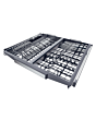 Haier XF 6B2M3BX-80 Silver Dishwasher 16 Settings