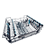 Haier XF 6B2M3BX-80 Silver Dishwasher 16 Settings