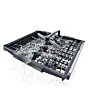 Haier XS 4A4M4BB-80 Dishwasher 14 Place Settings