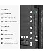 Hisense 100U7STUK PRO 100inch Hi-QLED MiniLED 165Hz 4K Ultra HD AI Smart TV - Charcoal Grey