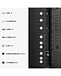 Hisense 100UR8STUK 100inch 4K Ultra HD Rgb-Mini Led Smart TV - Black