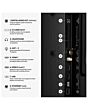 Hisense 32A5STUK 32inch Hi-Qled Full HD Smart TV - Black