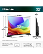 Hisense 32A5STUK 32inch Full HD Hi-QLED Smart TV Black
