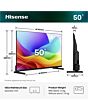 Hisense 50A5STUK 50inch Hi-QLED Full HD Smart TV - Black