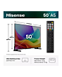 Hisense 50A5STUK 50inch Hi-QLED Full HD Smart TV Black