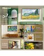 Hisense 65S7STUK 65inch Canvas TV Hi-QLED 144Hz 4K Smart TV - Black