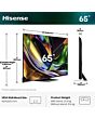 Hisense 65UR8STUK 65inch Rgb Miniled 180Hz 4K Ultra HD Ai Smart TV - Charcoal Grey