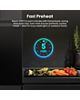 Hisense BI622AXPGUK Built In Electric Oven 59.5cm Black Steel