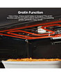 Hisense BI622AXPGUK Built In Electric Oven 59.5cm Black Steel