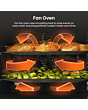 Hisense BI622AXPGUK Built In Electric Oven 59.5cm Black Steel