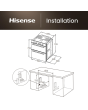 Hisense BUD714221CX Built Under Electric Double Oven