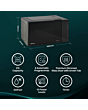 Hisense H23MOBS5H4UK 23L Solo Microwave in Black