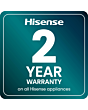 Hisense H23MOBS5H4UK 23L Solo Microwave in Black