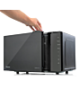 Hisense H23MOBS5H4UK 23L Solo Microwave in Black
