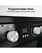 Hisense HDE3211BBUK Double Oven Cooker 60cm Ceramic Hob