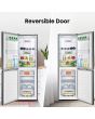 Hisense RB327N4BBE 55cm 50/50 Total No Frost Fridge Freezer - Black Steel