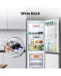 Hisense RB327N4BBE 55cm 50/50 Total No Frost Fridge Freezer - Black Steel