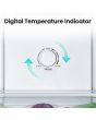 Hisense RB327N4BBE 55cm 50/50 Total No Frost Fridge Freezer - Black Steel