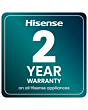 Hisense RB435N4BFE 59.5cm 60/40 No Frost Fridge Freezer