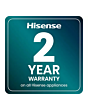 Hisense RQ5P470SYFD Total No Frost Fridge Freezer Black