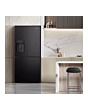 Hisense RQ5P470SYFD Total No Frost Fridge Freezer Black