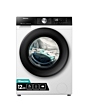 Hisense WF3S1243BW3 12kg 1400 Spin Steam Washer