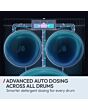 Hoover HMQD 410CBL9-80 10 kg + 1 kg + 1 kg 1400 Spin Washing Machine - White