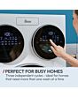 Hoover HMQD 410CBL9-80 10 kg + 1 kg + 1 kg 1400 Spin Washing Machine - White