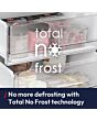Hoover HONCQ3T518ENTK Total No Frost Fridge Freezer - Black