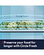 Hoover HONCQ3T518ENTK Total No Frost Fridge Freezer Black
