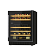 Hoover HWCB60UK/N Under Counter Wine Cooler 46 Bottles Black