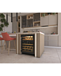 Hoover HWCB60UK/N Under Counter Wine Cooler 46 Bottles Black