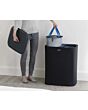 Joseph Joseph 50004 Tota 90L Black Laundry Separation Basket