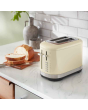 KitchenAid 5KMT2109BAC Manual Control 2 Slot Toaster – Almond Cream