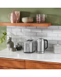 KitchenAid 5KMT2109BSX Manual Control 2 Slot Toaster, Stainless Steel