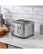 KitchenAid 5KMT4109BSX Manual Control 4 Slot Toaster, Stainless Steel