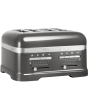 KitchenAid 5KMT4205BMS Artisan 4-Slot Toaster, Medallion Silver