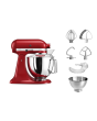KitchenAid 5KSM175PSBER 175 ARTISAN 4.8L Tilt-head Stand Mixer, Empire Red
