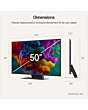 LG 50QNED87B6A.AEK 50inch 4K QNED evo Smart TV